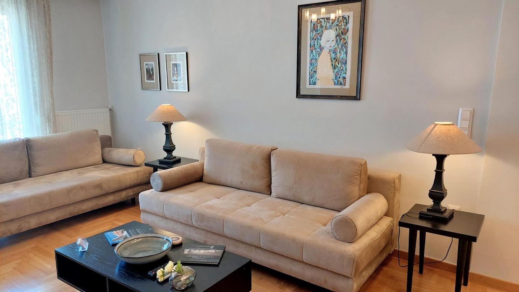 Elegant Apartment In Acropolis Athena Bagian luar foto