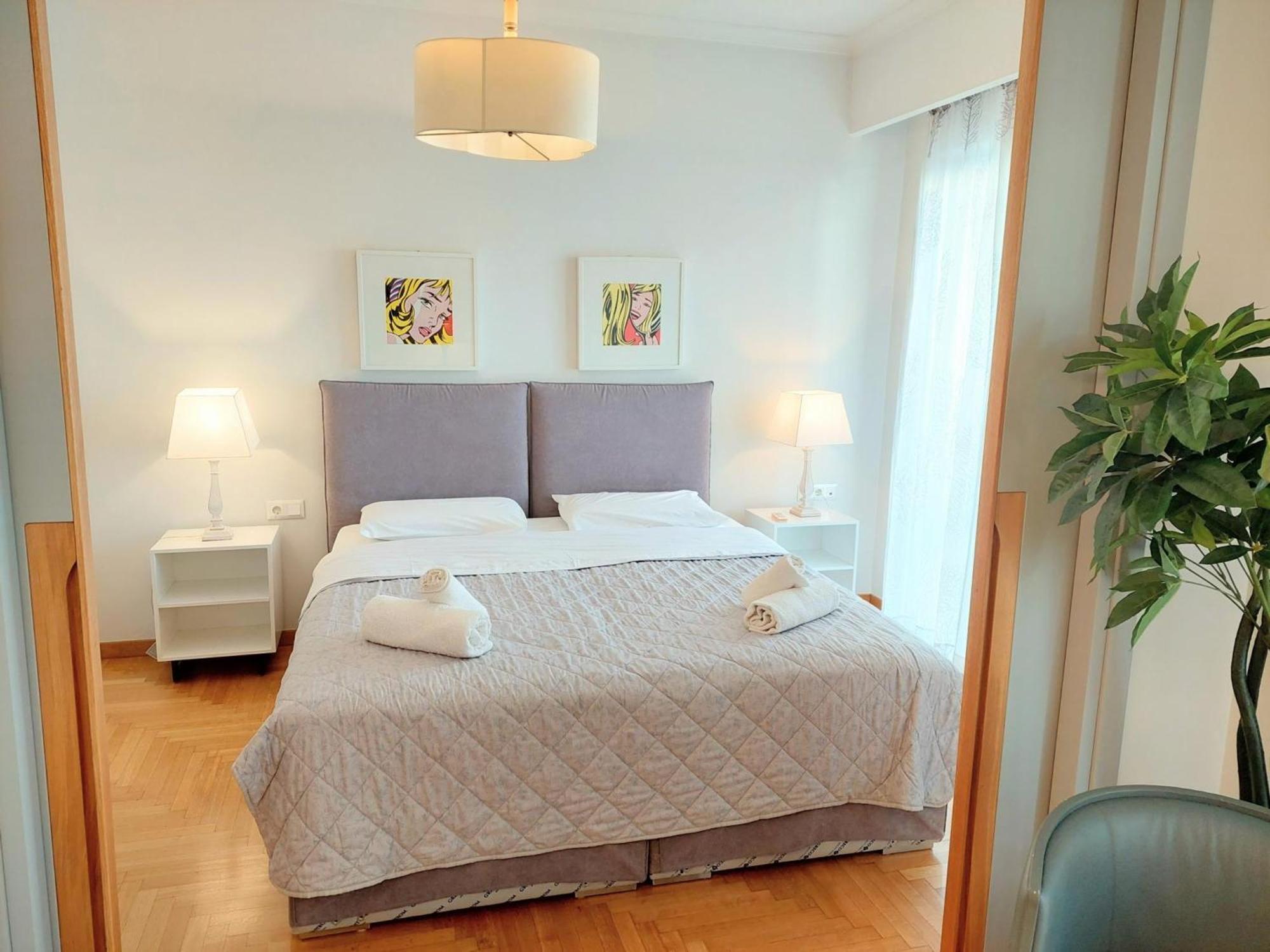 Elegant Apartment In Acropolis Athena Bagian luar foto